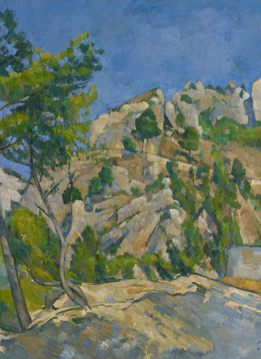 I Bunnen av Ravinen, l'Estaque - Paul Cézanne