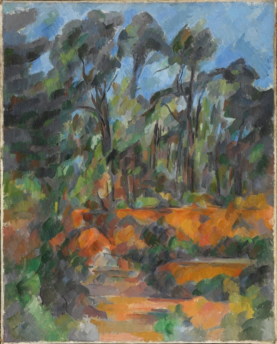 Skog - Paul Cézanne