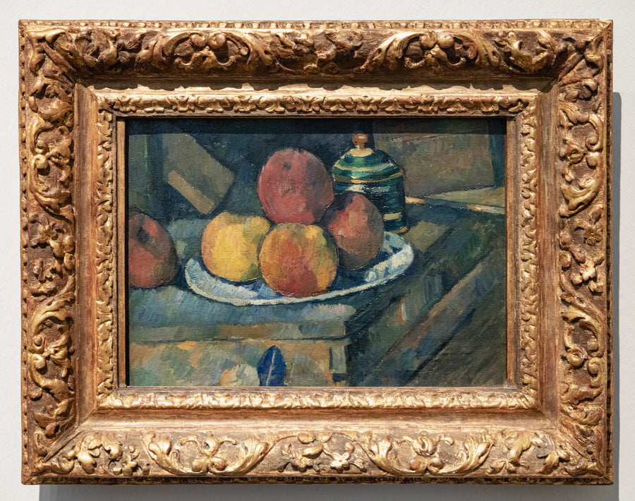 Frukter og sukkerbowl - Paul Cézanne