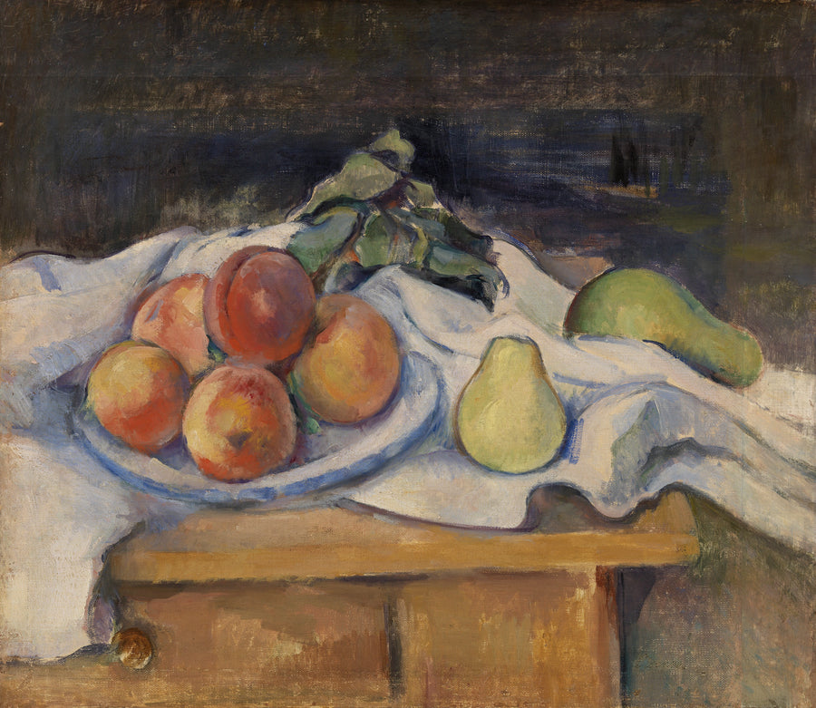 Frukt på bordet - Paul Cézanne
