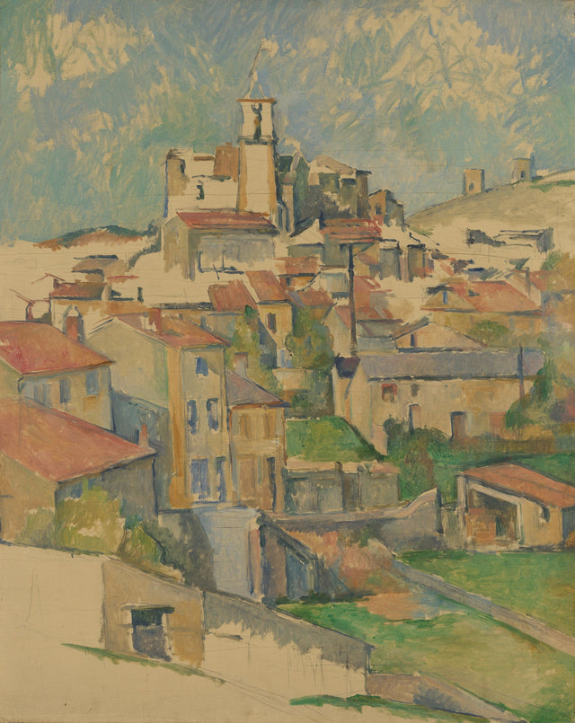 Gardanne, 1885 -1886 - Paul Cézanne