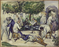 The Drunkards, 1876 -1877 - Paul Cézanne
