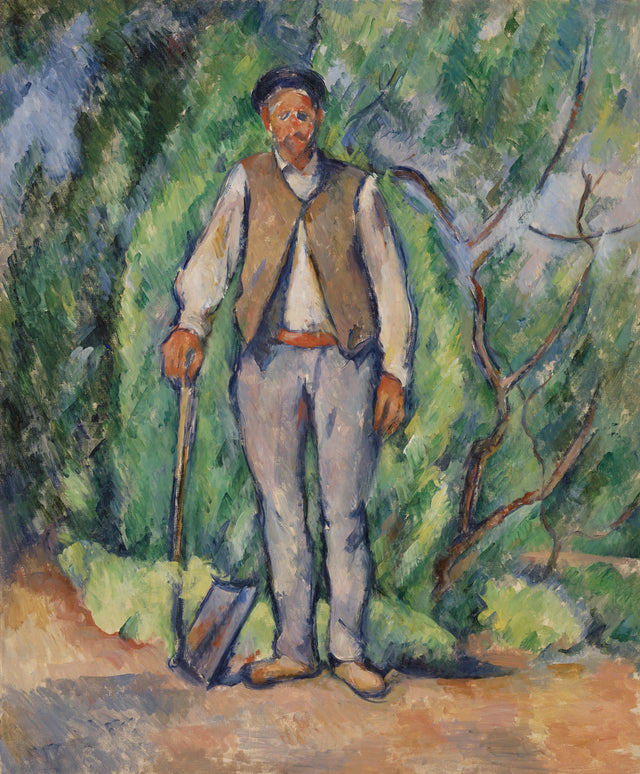 Gartneren, ca 1885 eller senere - Paul Cézanne
