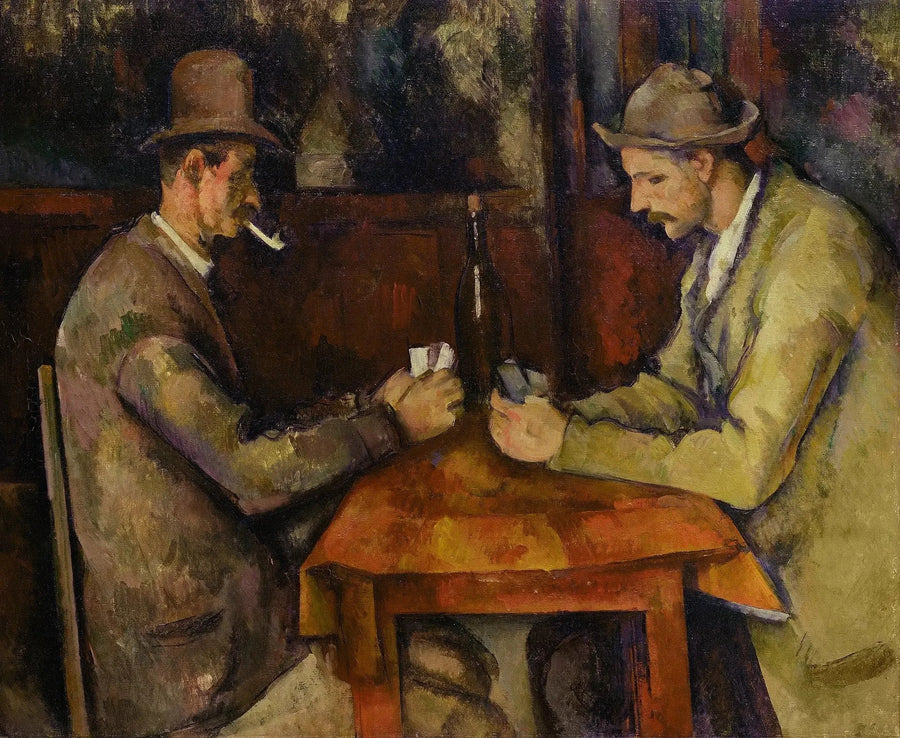 Kortspillerne - Paul Cézanne
