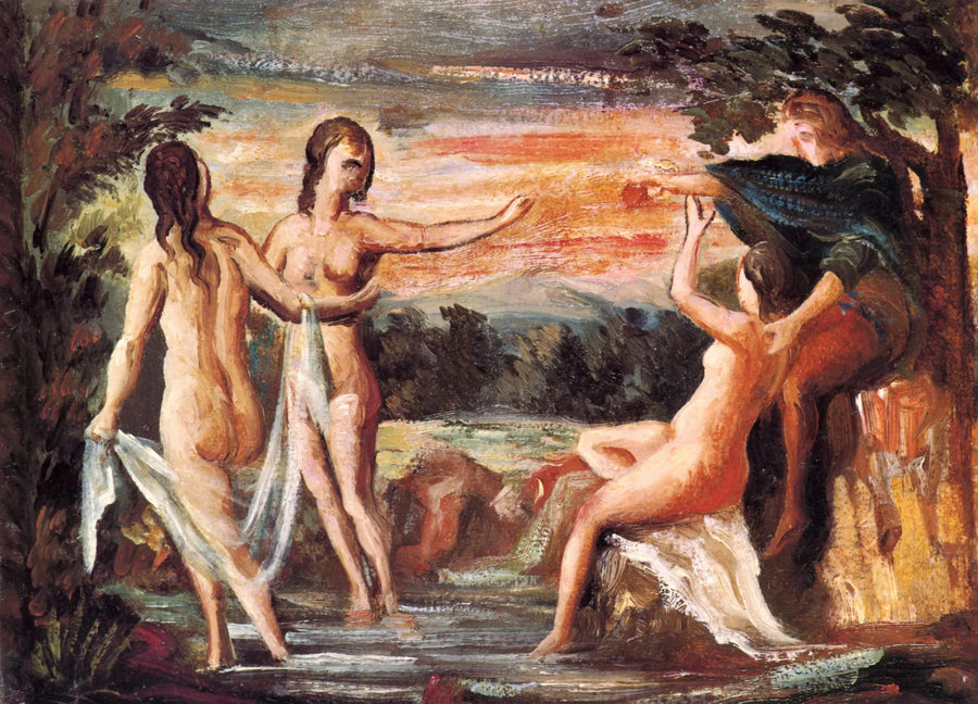The Judgment of Paris, 1862 -1864 - Paul Cézanne