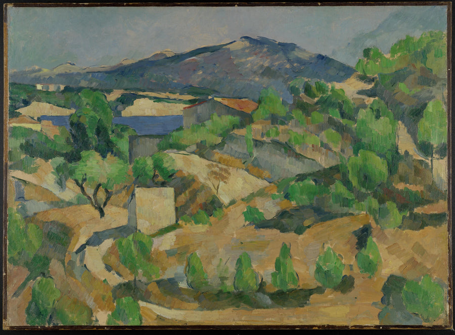Demningen til François Zola - Paul Cézanne