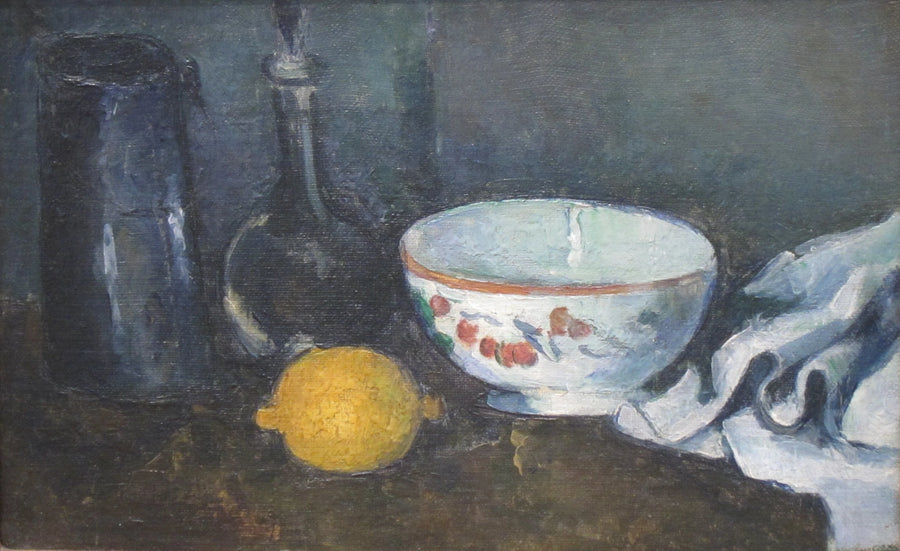 Melkeskrin og sitron, I - Paul Cézanne