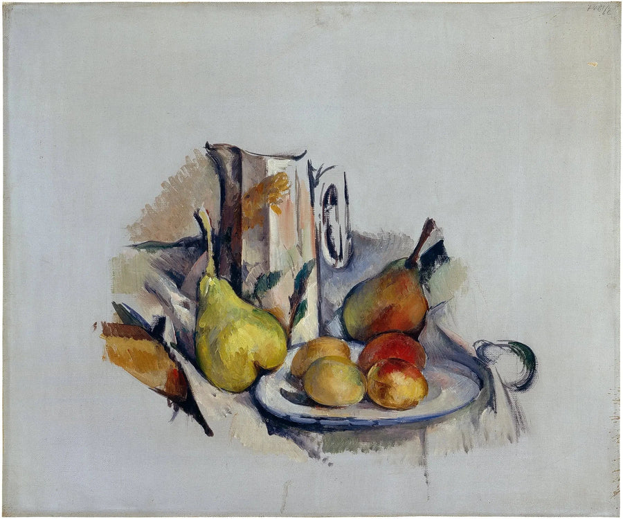 Stilleben med vannkanne - Paul Cézanne