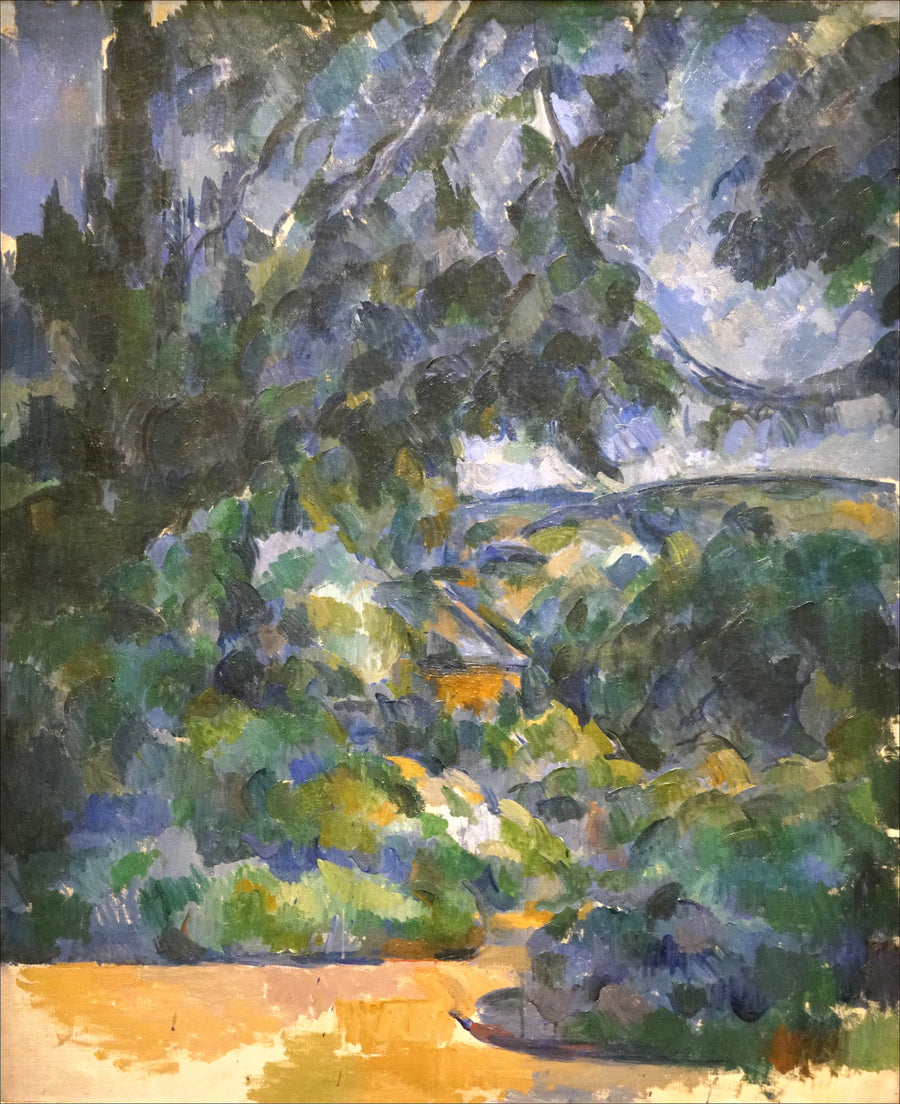 Blått landskap - Paul Cézanne