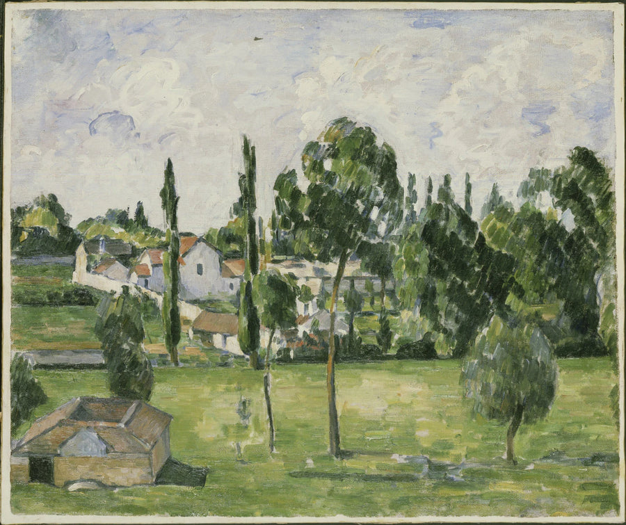 Landskap med vannføring - Paul Cézanne