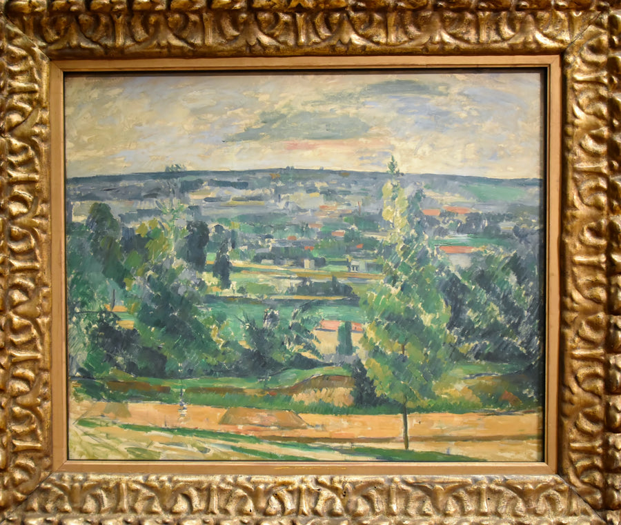 Landskap nær Melun - Paul Cézanne