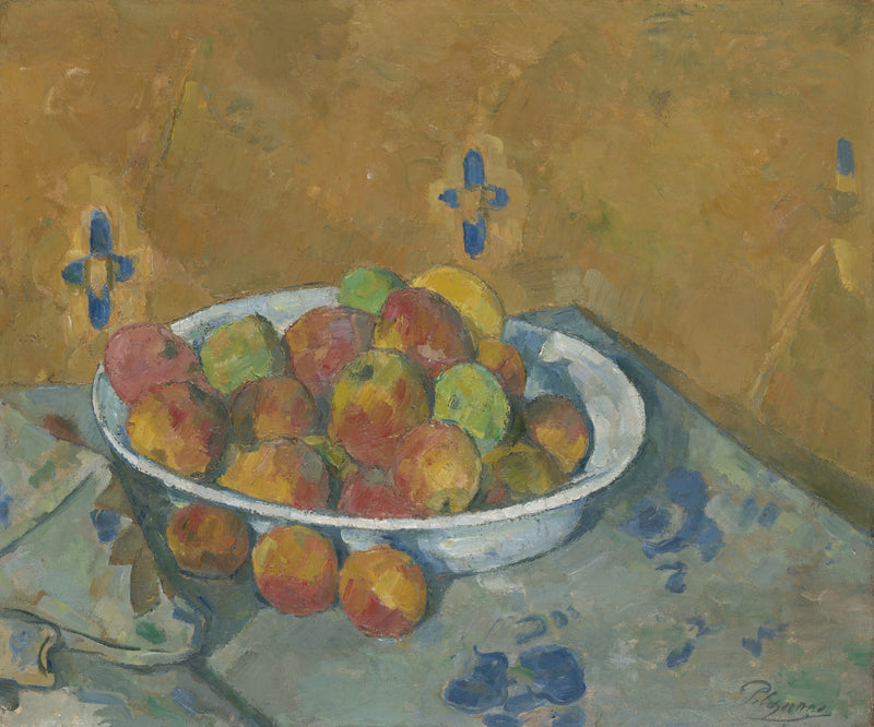Eplefatet - Paul Cézanne