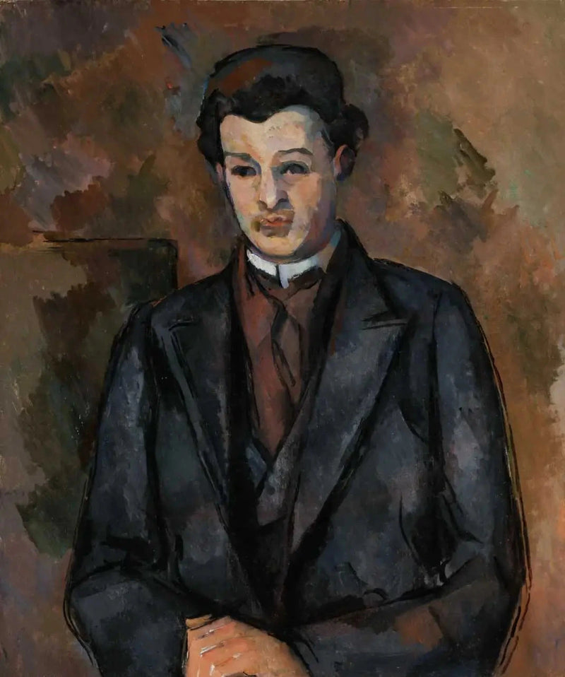 Portrett av Alfred Hauge - Paul Cézanne