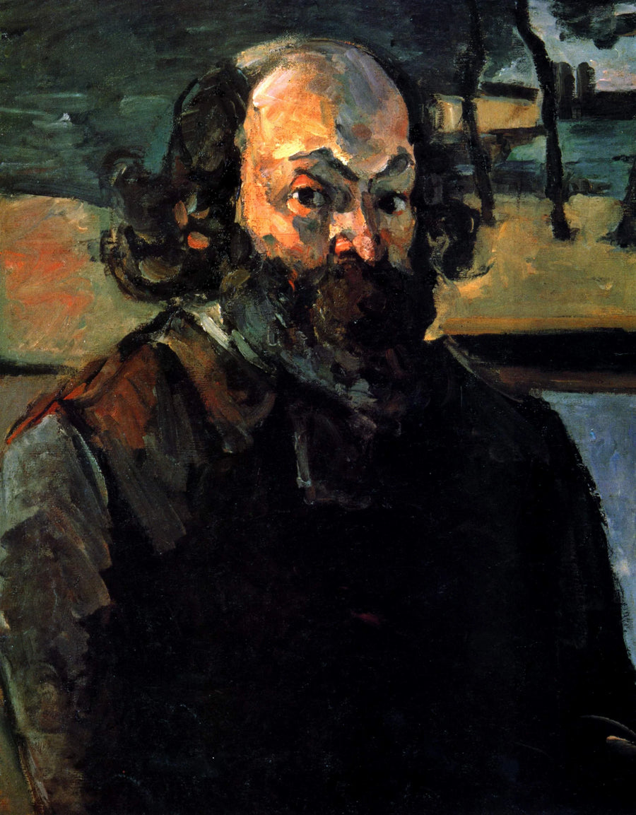 Portrett av kunstneren - Paul Cézanne