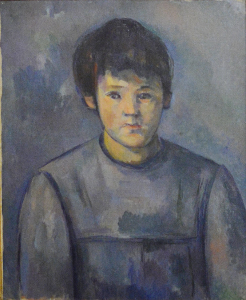Portrett av liten jente - Paul Cézanne