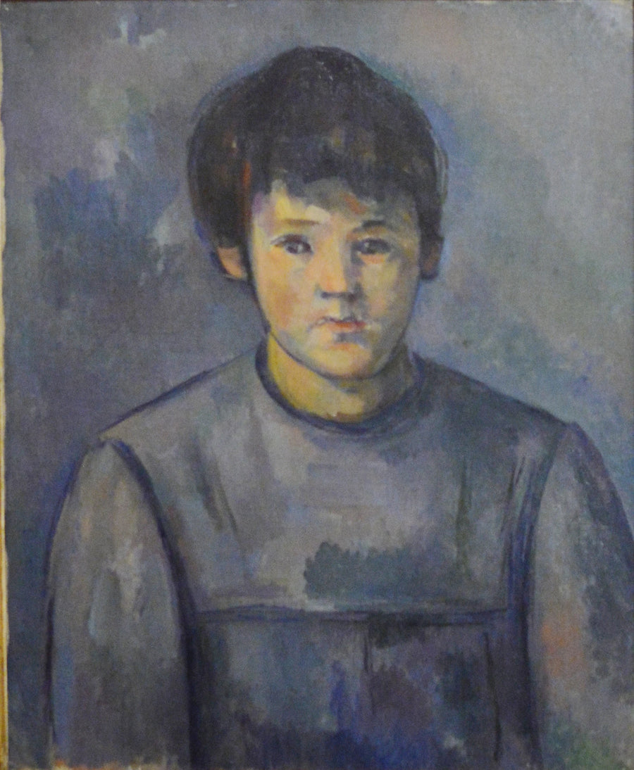 Portrett av liten jente - Paul Cézanne