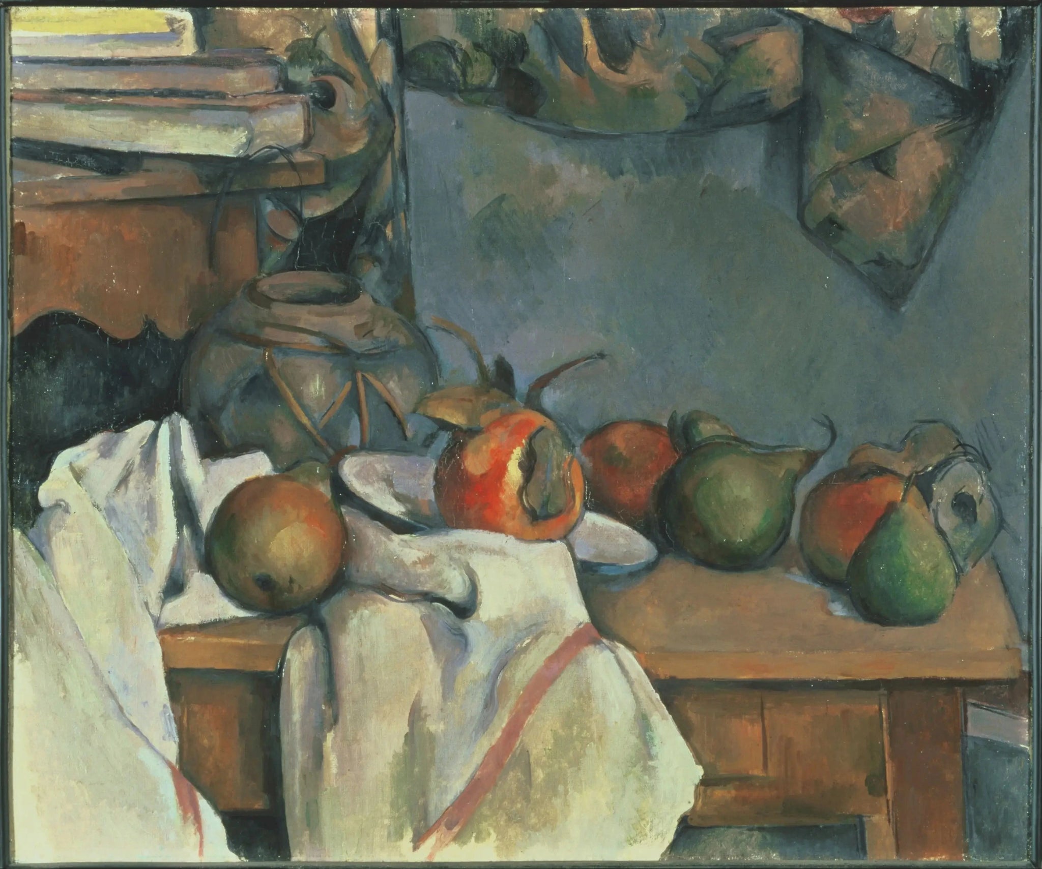 Pot de gingembre aux grenades et aux poires 1890 Paul Cézanne Phillips Collection – reproduction peinture à l’huile sur toile