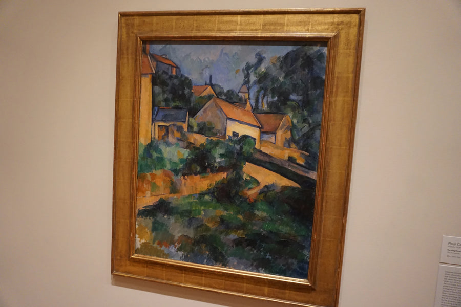Den svingete veien i Montgeroult - Paul Cézanne