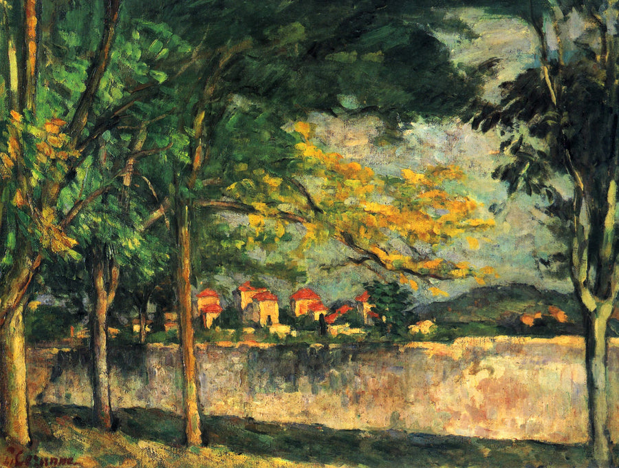 Veien; Muren - Paul Cézanne