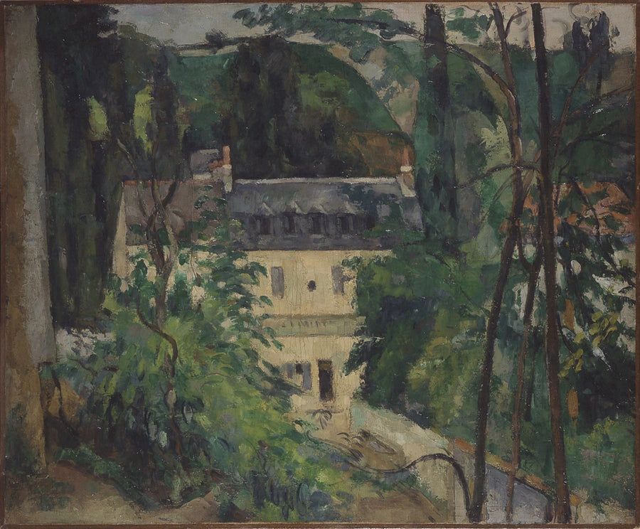 Landskap, i nærheten av Pontoise - Paul Cézanne