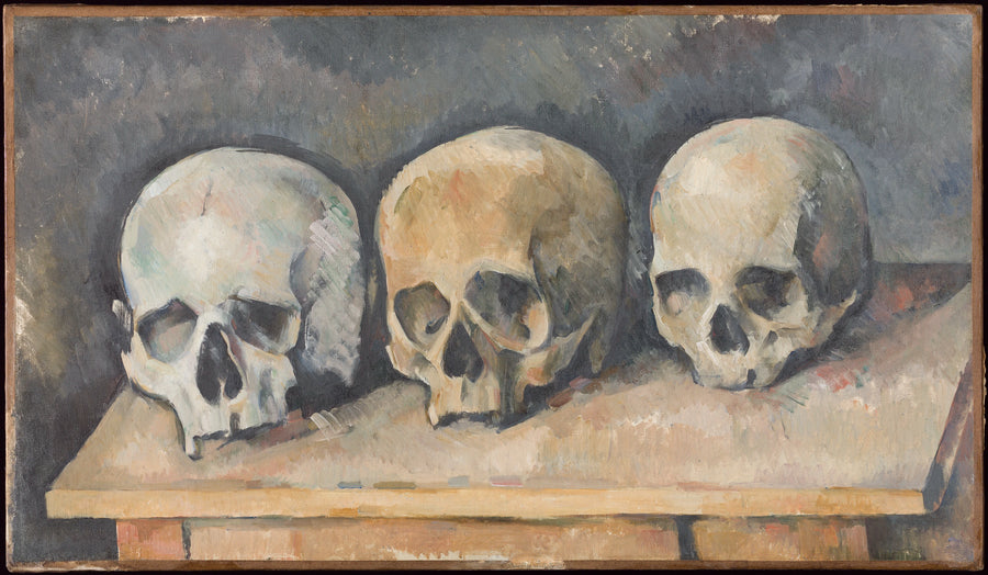Tre skaller - Paul Cézanne