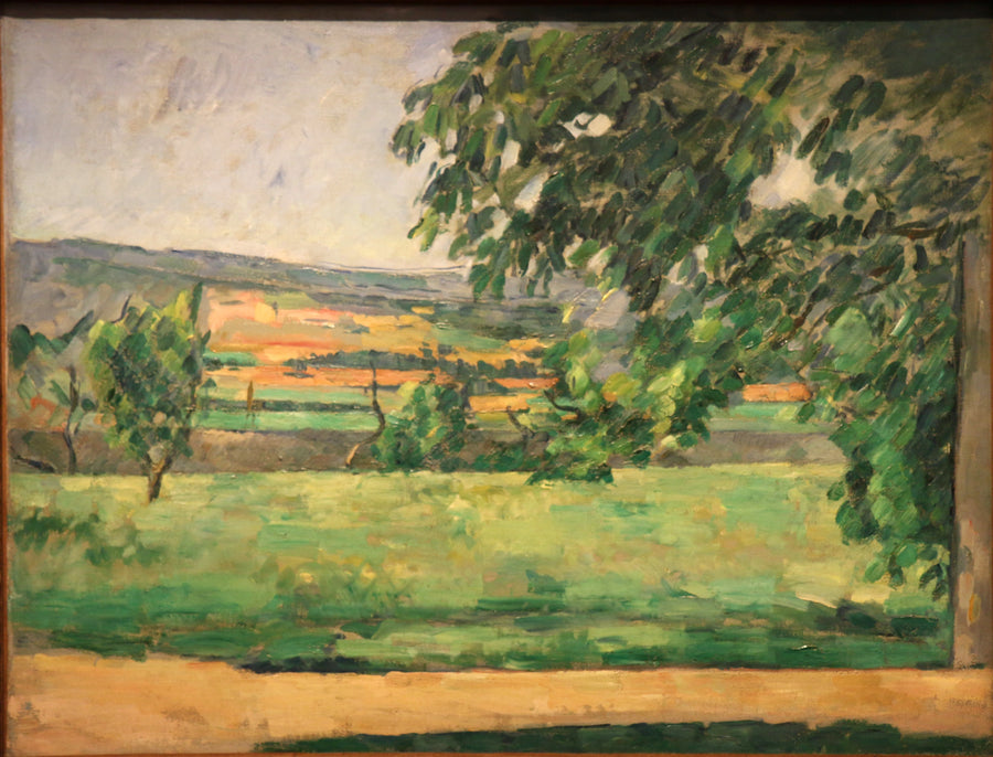 Utsikt tatt fra Jas de Bouffan - Paul Cézanne