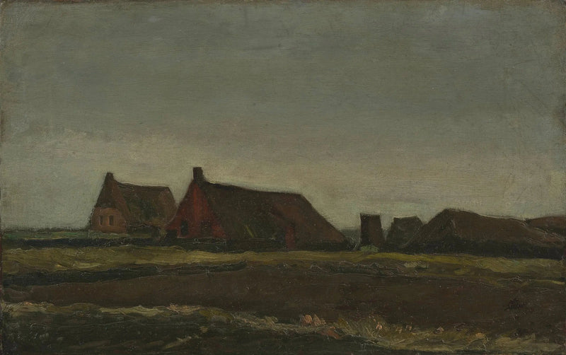 Hytter - Vincent van Gogh