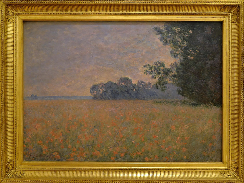 Havreåker med skjell - Claude Monet