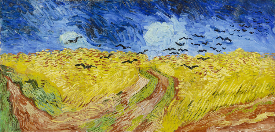 Kornåker med kråker - Vincent van Gogh