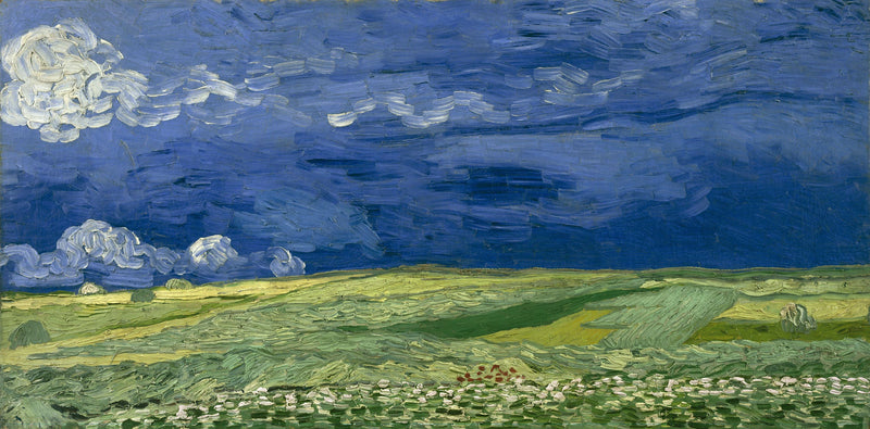 Hveteåker under tordenskyer - Vincent van Gogh