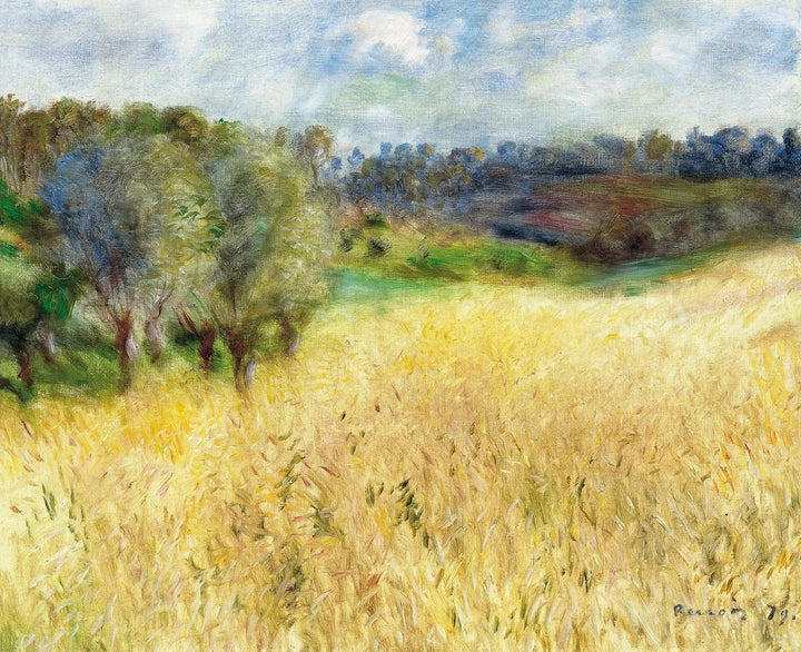 Hveteåker, 1879 - Pierre-Auguste Renoir