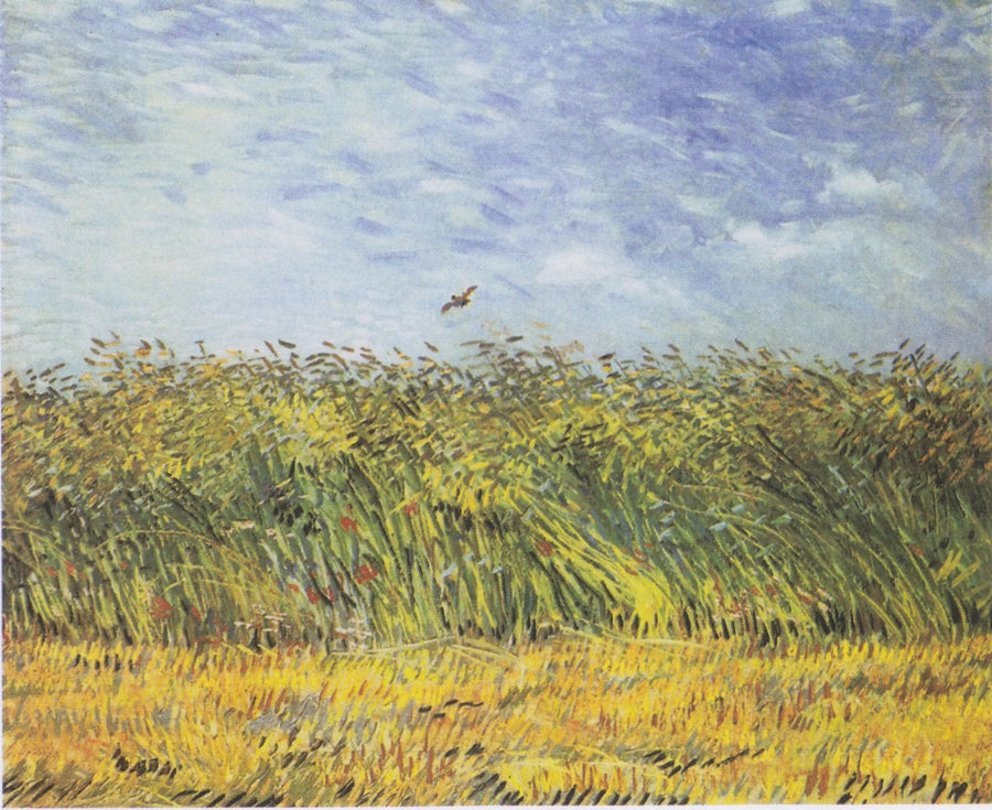 Hvetefelt med lerke - Vincent van Gogh