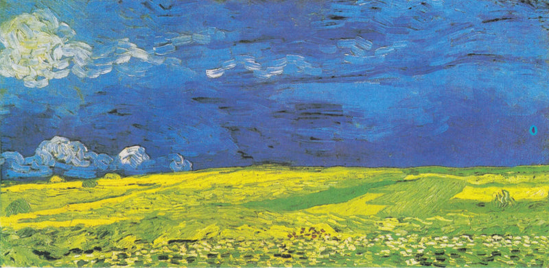 Hveteåker under tordenskyer - Vincent van Gogh