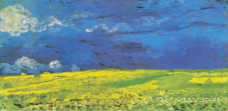 Hveteåker under tordenskyer - Vincent van Gogh