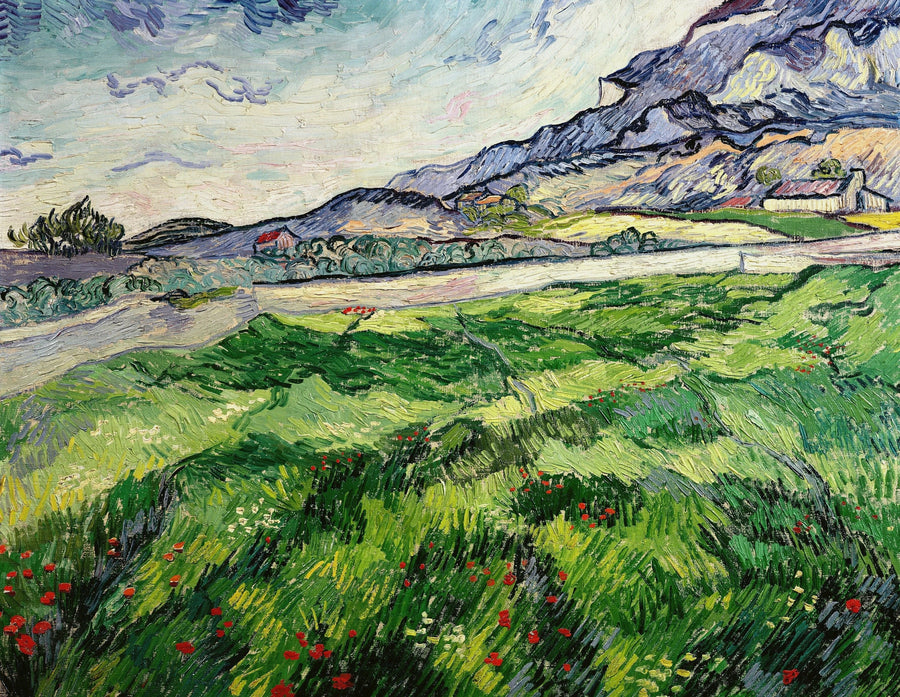 Grønn hveteåker - Vincent van Gogh