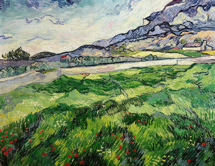 Grønn hveteåker - Vincent van Gogh