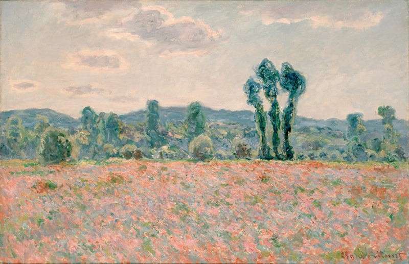Valmueåker - Claude Monet