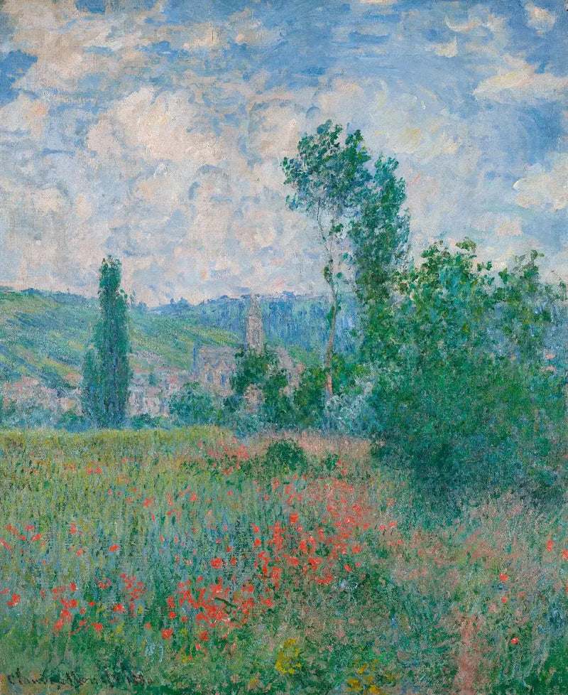 Valmueåker - Claude Monet