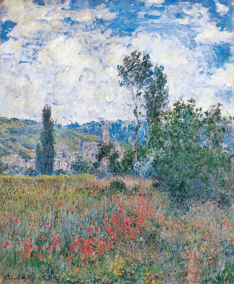 Valmueåker - Claude Monet