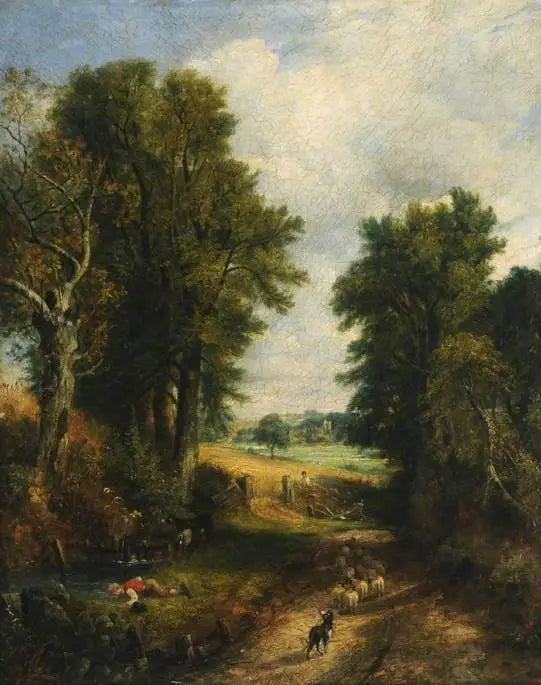 Maisfelt (landlig vei) - John Constable