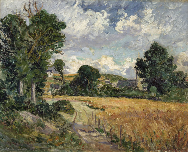 Maisåker i Saint-Jean-du-Doigt-dalen - Maxime Maufra