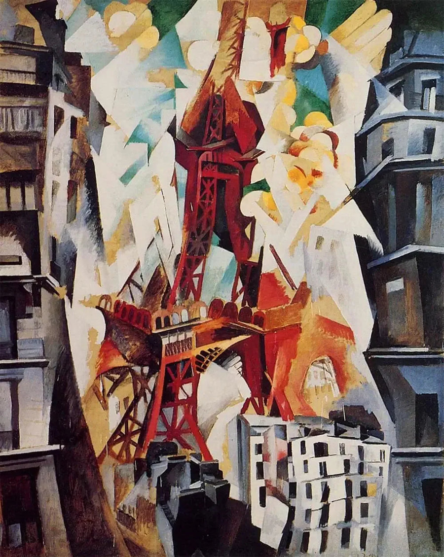 Champs-de-Mars, Det røde tårnet - Robert Delaunay