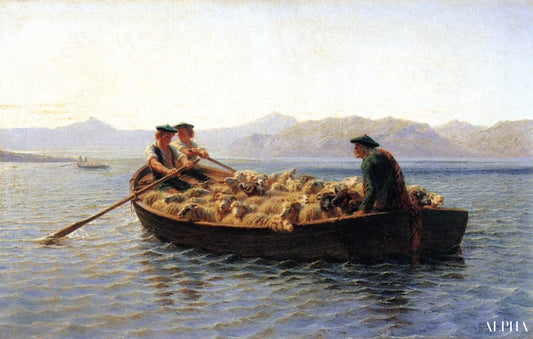 Changing Pastures - Rosa Bonheur - Reproductions de tableaux et peintures haut de gamme