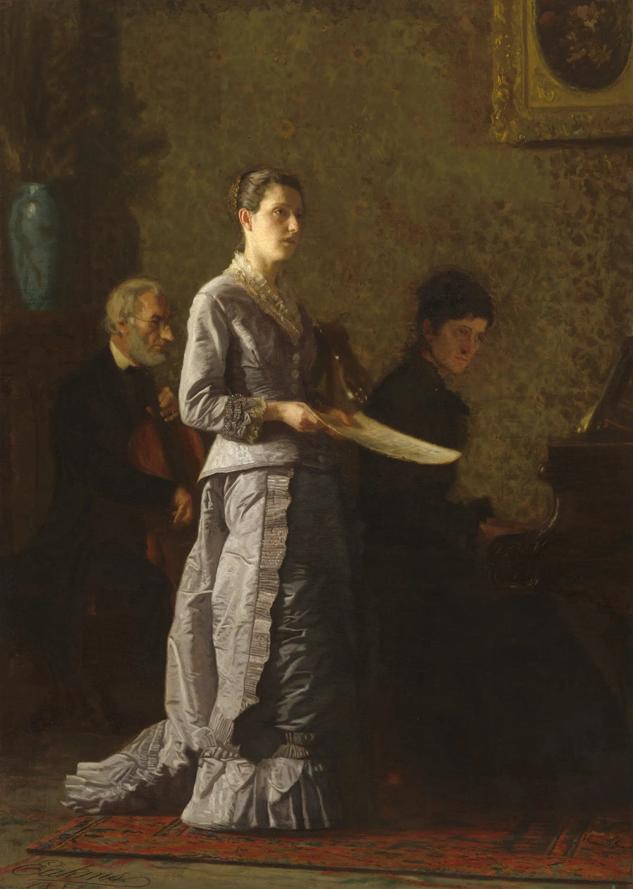 Synge en patetisk sang - Thomas Eakins

Source:
Chanter une chanson pathétique - Thomas Eakins