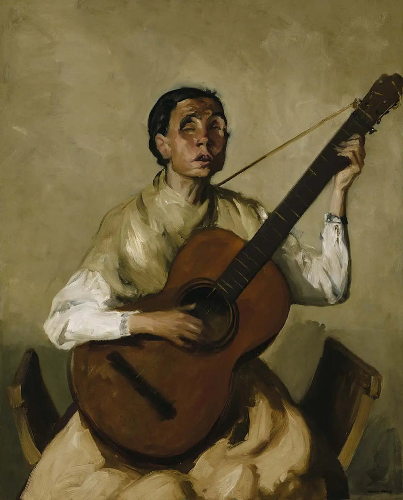 Spansk blind sanger - Robert Henri

Source:
Chanteur espagnol aveugle - Robert Henri