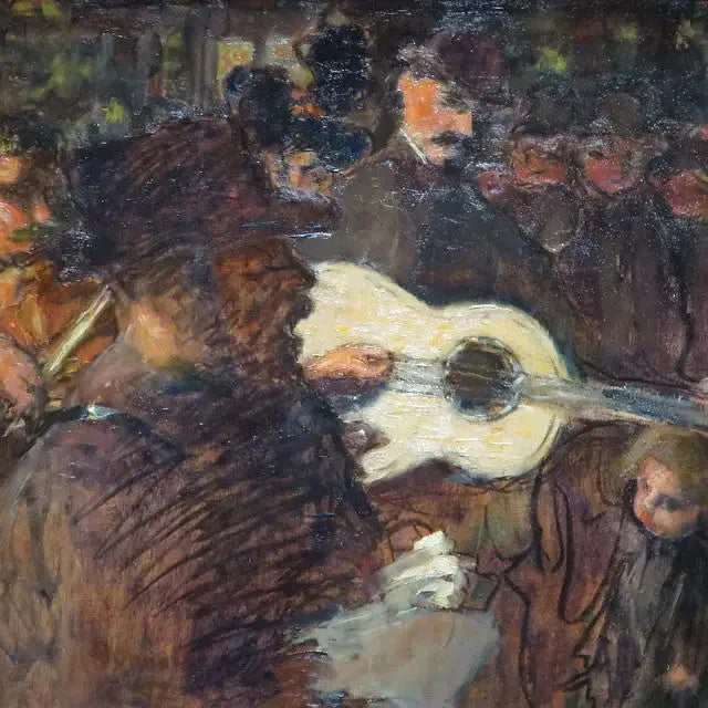 Omstreifende sangere - Pierre Bonnard