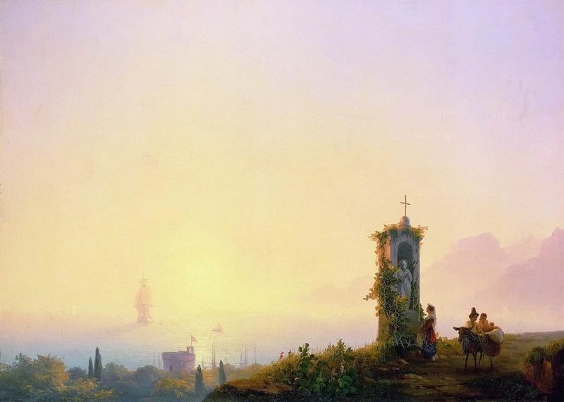 Kapell ved sjøen - Ivan Aïvazovski

Source:
Chapelle au bord de la mer - Ivan Aïvazovski