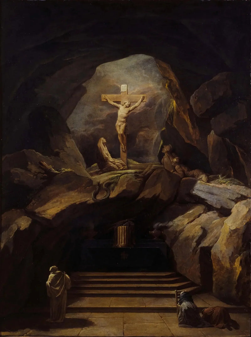 Calvariekapellet i Saint-Roch-kirken - Nicolas-Bernard Lépicié