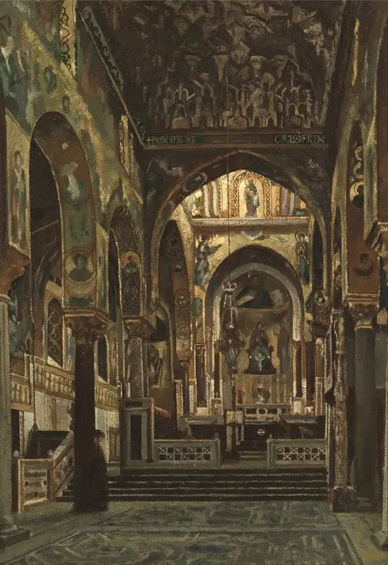Palatinatekapellet, Palermo - Frederic Leighton

Source:
Chapelle Palatine, Palerme - Frederic Leighton