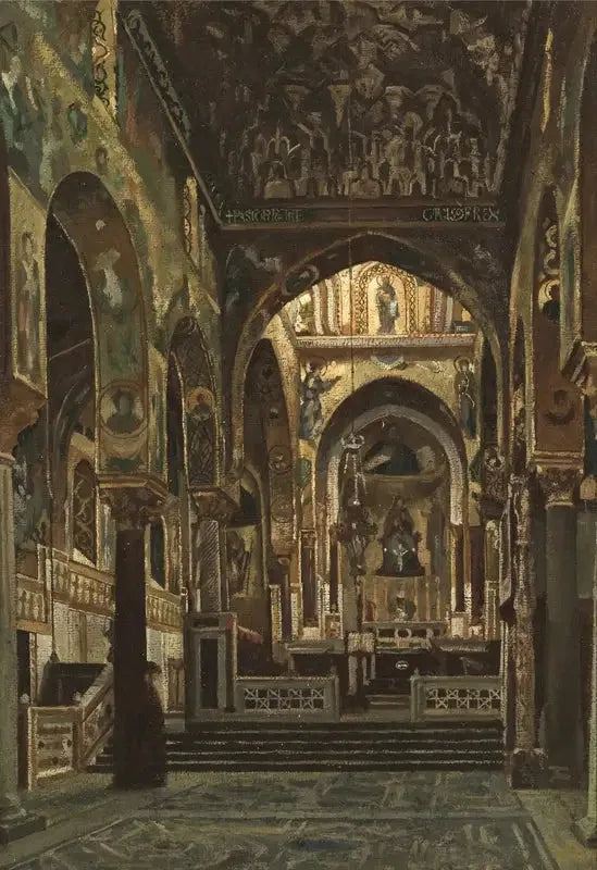 Palatinatekapellet, Palermo - Frederic Leighton

Source:
Chapelle Palatine, Palerme - Frederic Leighton